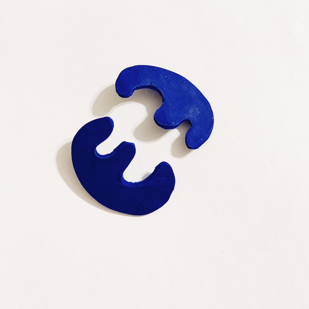 Clay earrings